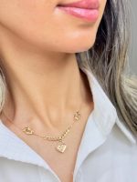 🧚🏻‍♀️️گردنبند قفل تیفانی
