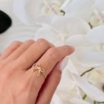 💍انگشتر مینیمال پاپیون