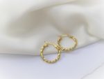 گوشواره حلقه ای کرلی